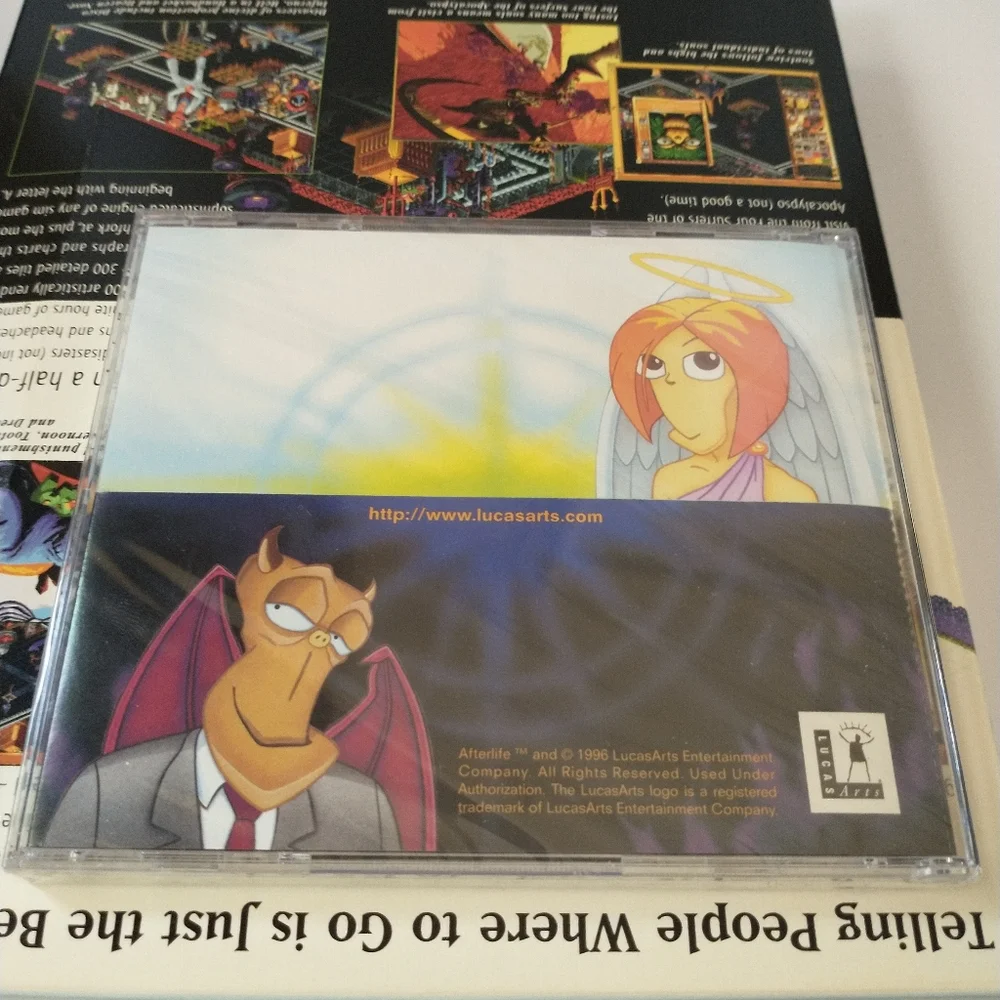 (Game Sealed!) Afterlife Big Box PC Game, CIB